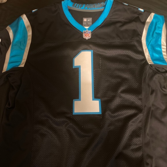 Mens Cam Newton Nike Elite Jersey - Picture 1 of 6
